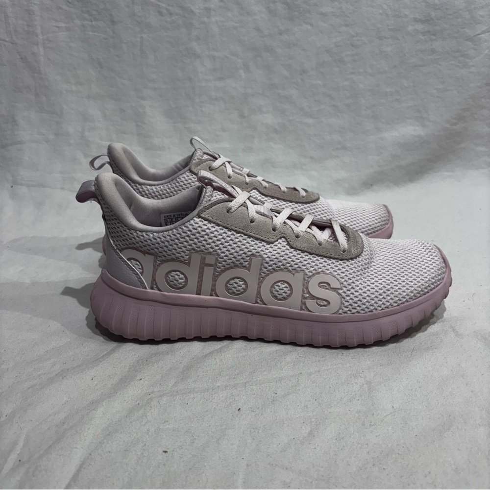 Adidas Kaptir Base Women’s Pink Running Shoes Size 9 JR8488